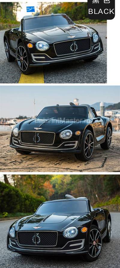 Детский электромобиль "Bentley exp12" 12V, черный