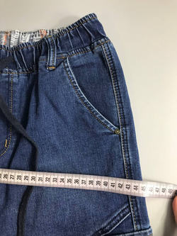 Джинсы на эластичном поясе, на 14 лет