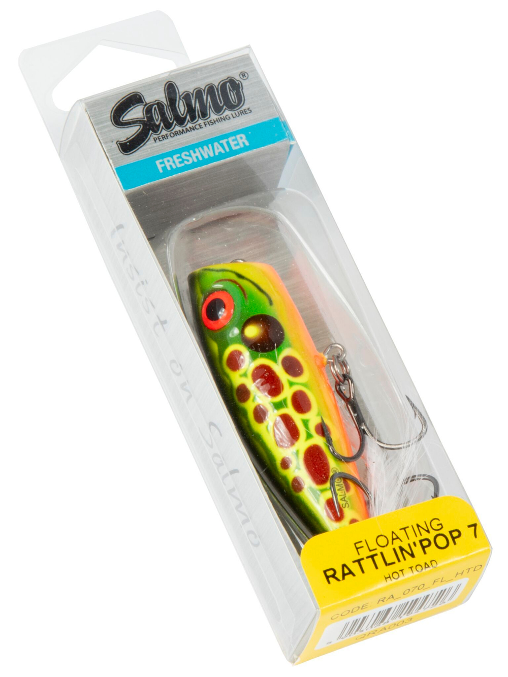Воблер плавающий Salmo Rattlin POP 7 см, цвет HTD