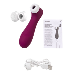 Satisfyer Pro 2 Generation 3 с эффектом струи воды (2 насадки)