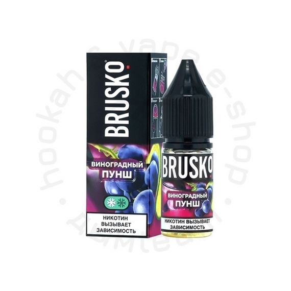 Жидкость BRUSKO Salt, 10 мл, Виноградный пунш, 2 (М)