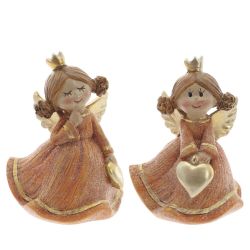 GAEM Фигурка декоративная "Ангел", L5 W4 H7,5 см, 2в.