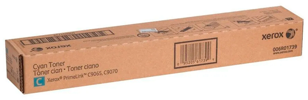 Тонер-картридж XEROX 006R01739 для PrimeLink C9065/C9070 голубой (34K)