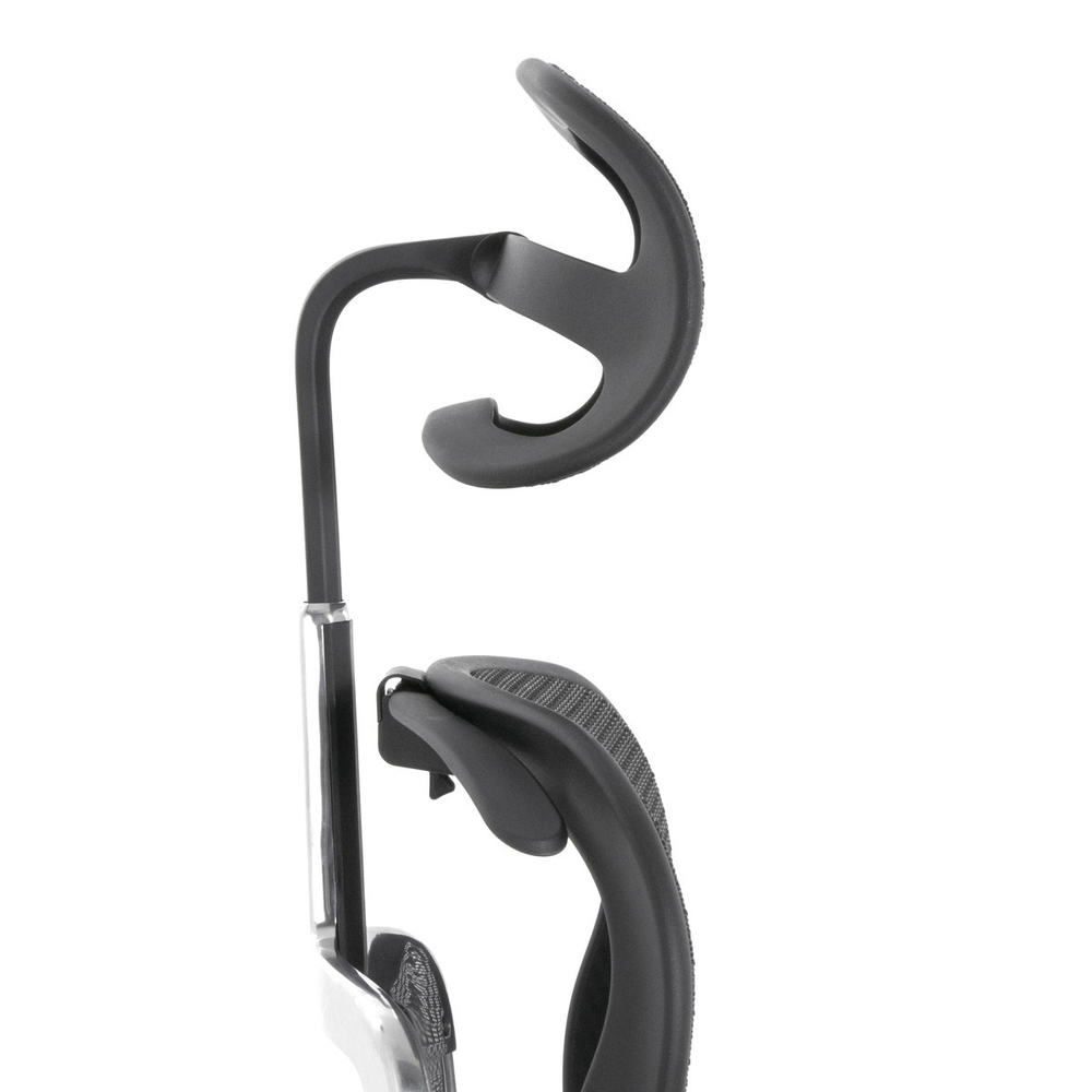 Кресло FALTO Ergohuman Elite 2 с подножкой ( чёрный каркас /сетка чёрный T-168-B1 Black )