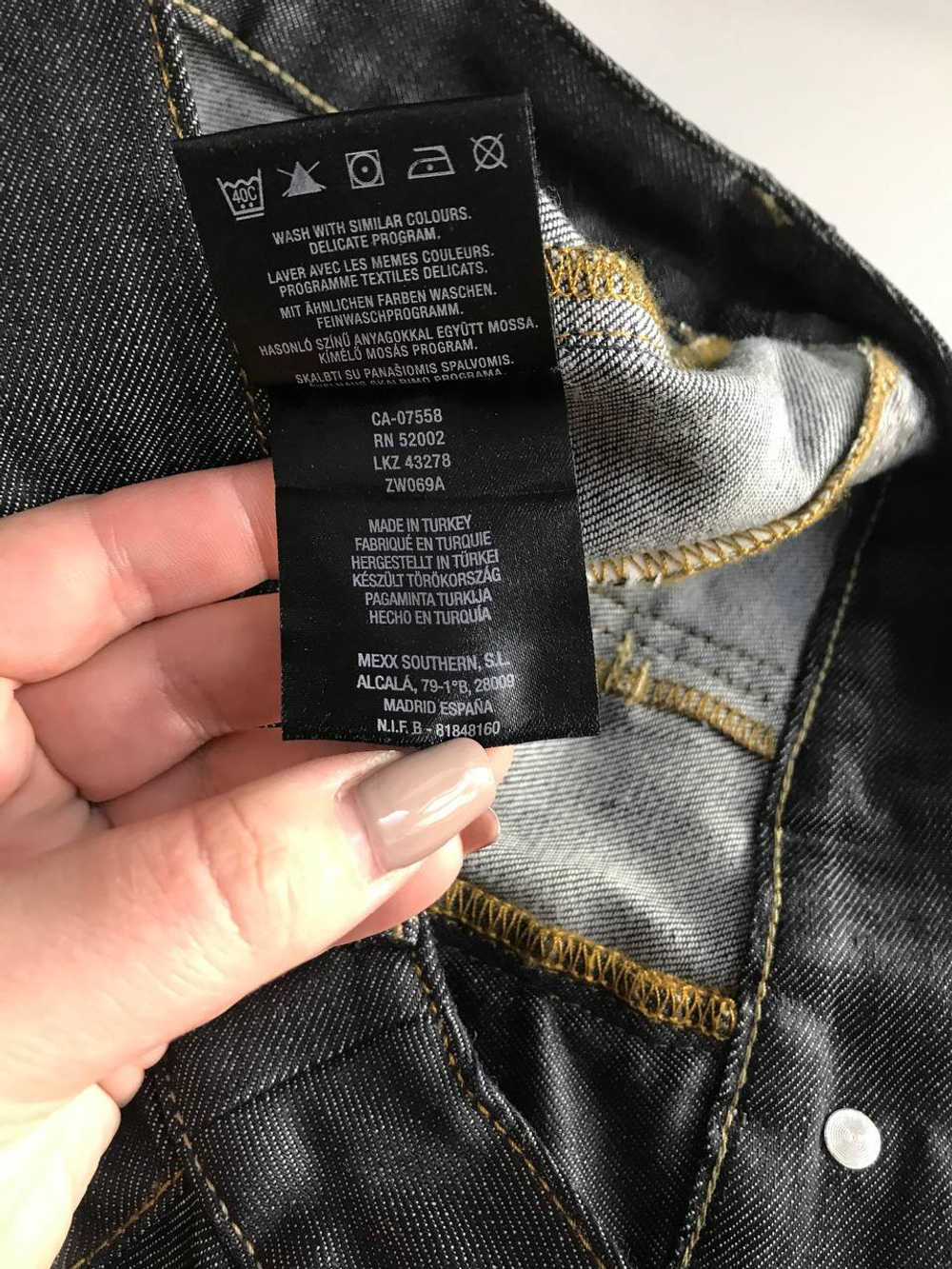 Юбка Mexx джинсовая, маркировка 32, визуально 42 размер