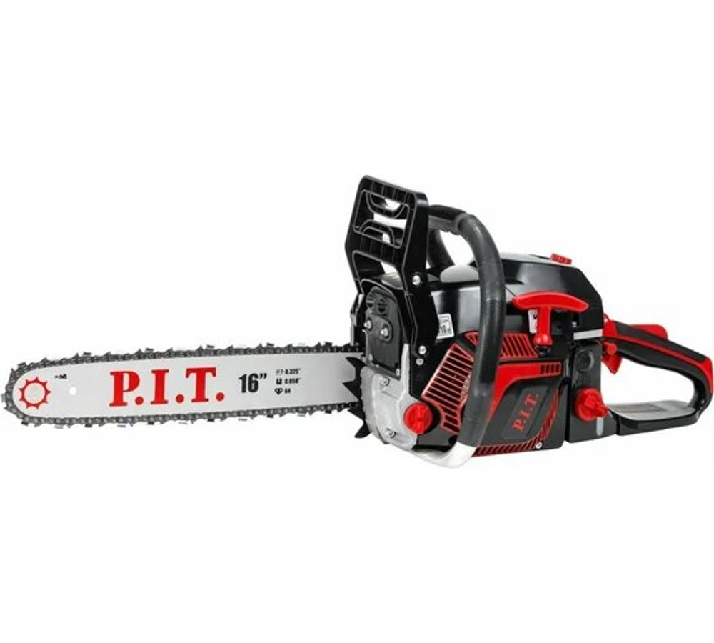 Бензопила P.I.T. GCS-45-C5 16"2,8л/с,53см3,легк.старт
