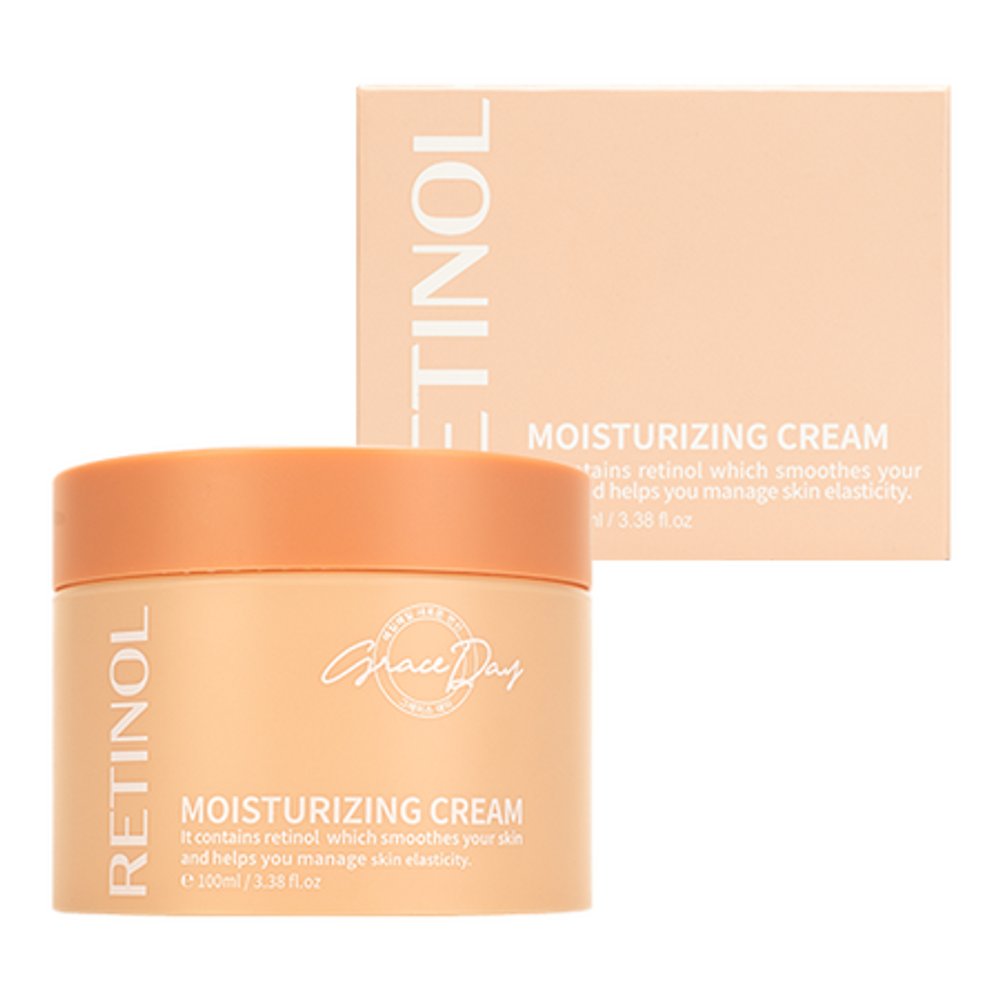 Крем для лица с ретинолом, ниацинамидом и бакучиолом GRACE DAY Retinol Moisturizing Cream 100 мл