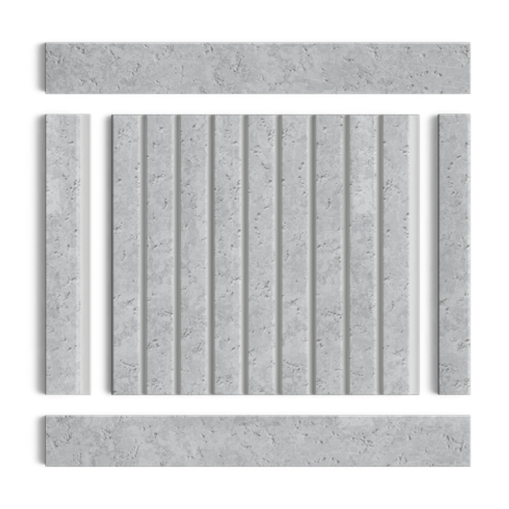 Стеновая панель HiWood декорированная, 270x12 см