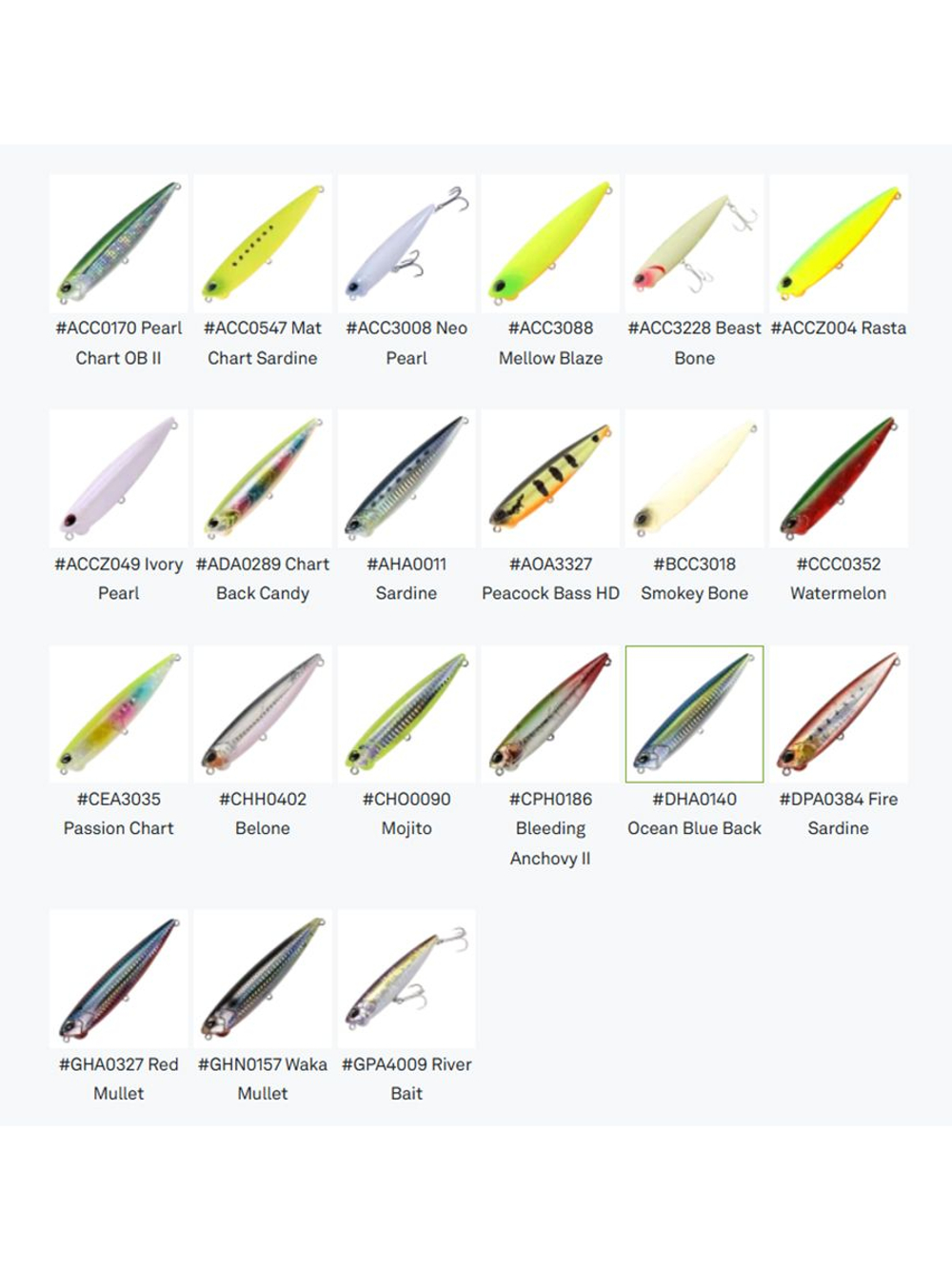 Воблер для рыбалки DUO Realis Pencil 110F WT, AHA0011 Sardine, 110 мм, 20,5 г, плавающий, топвотер
