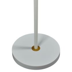 UML-T700 E27 WHITE Торшер напольный под лампу Е27. 40W. с регулировкой наклона. Механический выключатель. Белый. ТМ Uniel