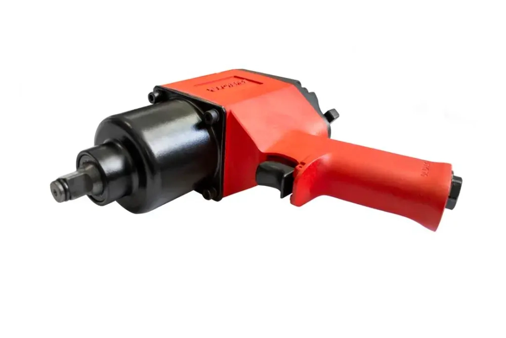 Пневмогайковерт ударный ''Twin Hammer''с реверсом и регулировкой усилия 1/2''(960Hм, 8500 об/мин,6.3bar,256 л/мин) Forsage F-4142