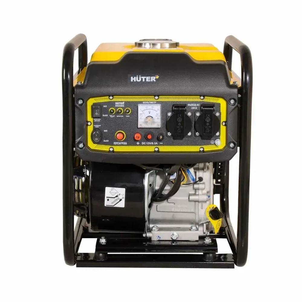 Инверторный генератор бензиновый DN4,4i Power MAX Huter - чистый синус; 3,8 кВт (max 4 кВт)