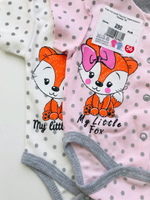 Боди кор.рукав "Лисята" (Карапуззики) (Размер: 80)