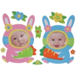 Наклейка-фоторамка 30*50см «Zoo-Rabbit» на 2 фото EK-XAT1002