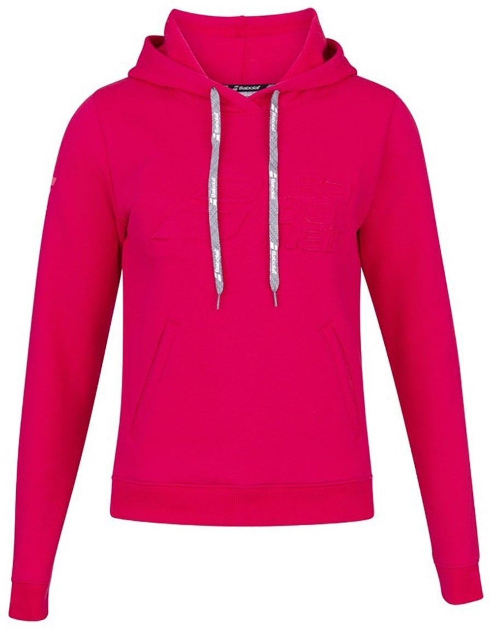 Женская Кофта теннисная Babolat Exercise Hood Sweat Women - red rose