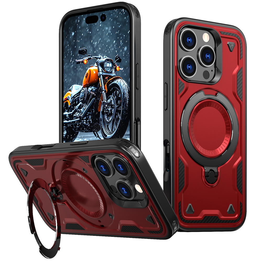 Чехол Magneto Case с кольцом для iPhone 16 Pro