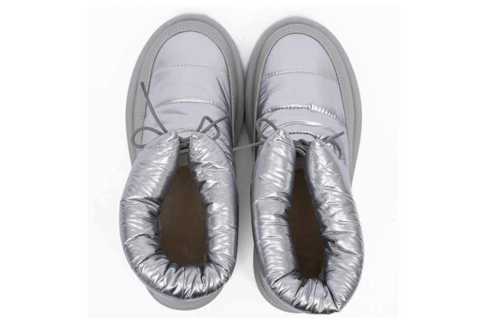 Ugg Classic Mini Blow Silver