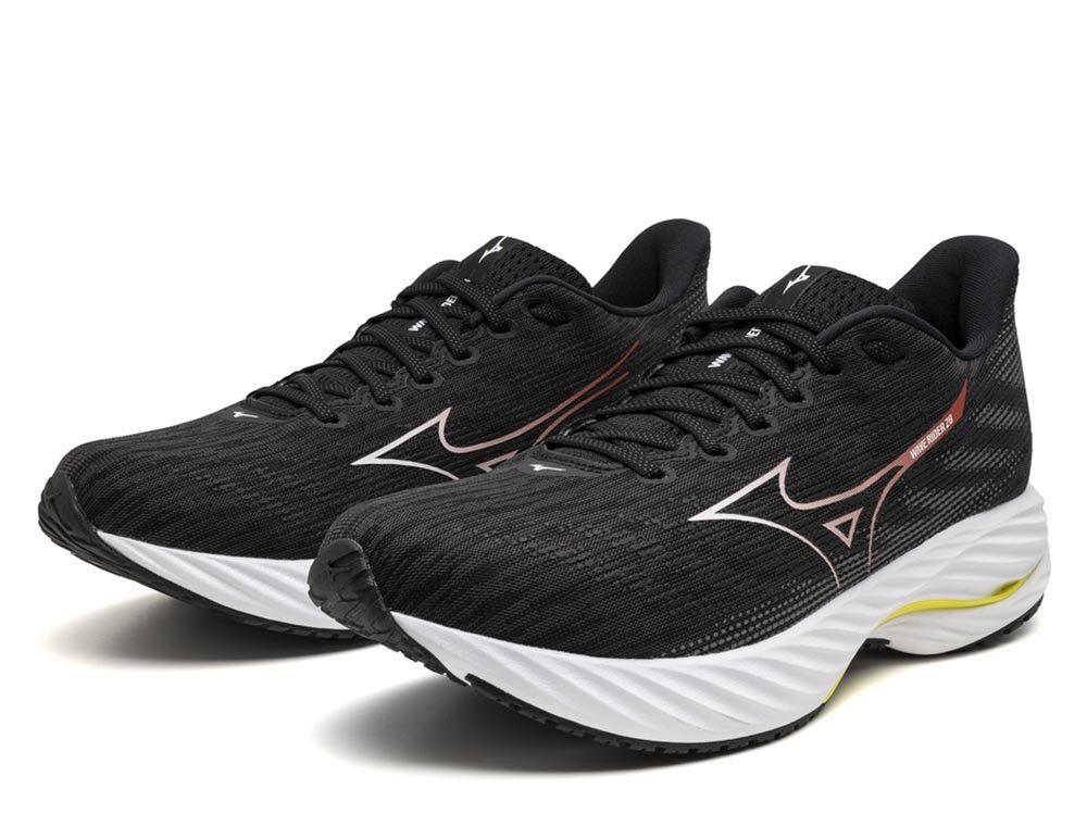 Кроссовки для бега мужские Mizuno Wave Rider 28 M Black-Red