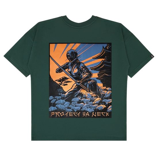 Футболка HOOK Ниндзя зелёный