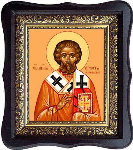 Ераст Панеадский, Апостол от 70-ти, епископ. Икона на холсте.