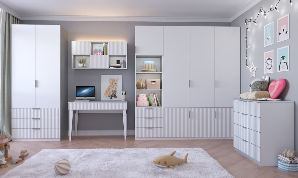 Шкаф распашной Валенсия - 2