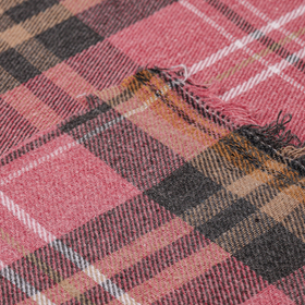 Ткань рубашечная фланель 150 г/м² 80% полиэстер, 20% хлопок шир.150 см цв.138 розовый