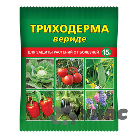 Триходерма вериде 30 гр биопрепарат от болезней "Ваше хозяйство"