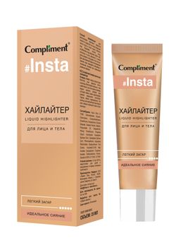 Compliment Хайлайтер для лица и тела легкий загар, 35мл