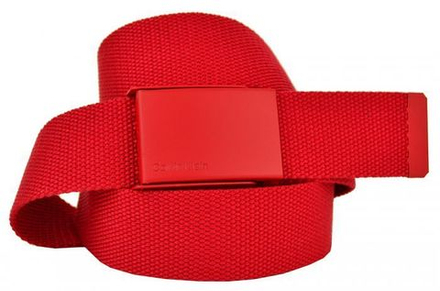 Ремень текстильный красный стропа 4 см 40Stropa-CK-002-1