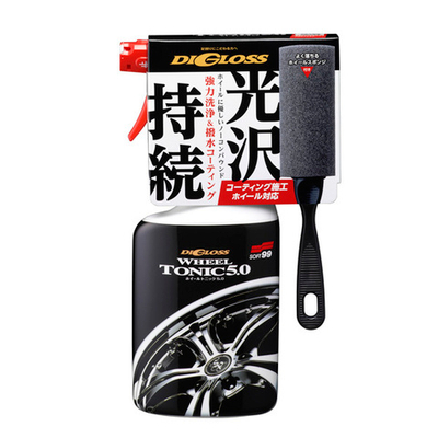 Soft99 Очиститель-покрытие для колесных дисков DiGloss Wheel Tonic 5.0 400 мл