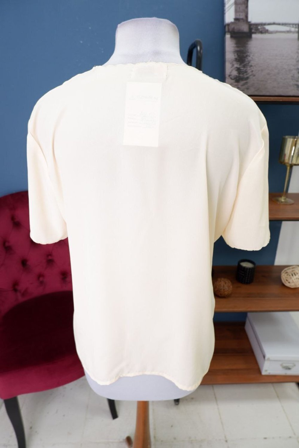 Блуза Linhua нежного цвета 50 размер