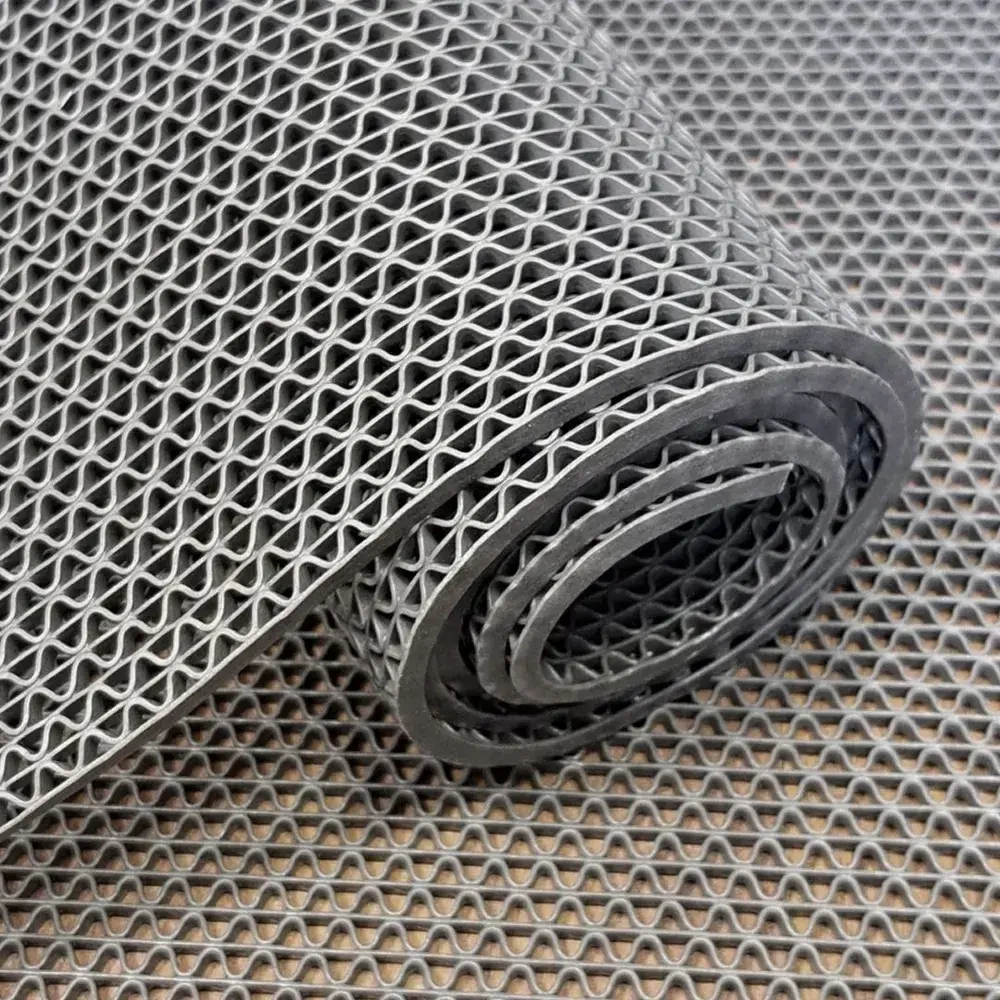 Покрытие противоскользящее "Зиг-Заг" (4,5 мм) 90х300 серый