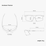 Спортивные очки Scicon Aerobeam Titanium Sunglasses White Matt Photochromic Sunburst