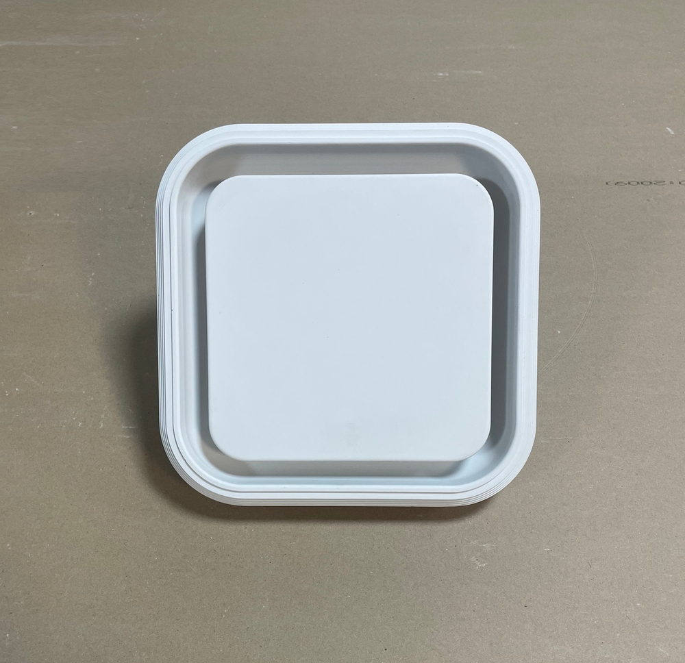 Диффузор под покраску скрытого монтажа SECRET SOFT FRAME D100мм