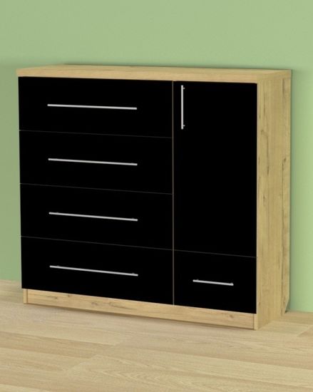 дуб бунратти / черный