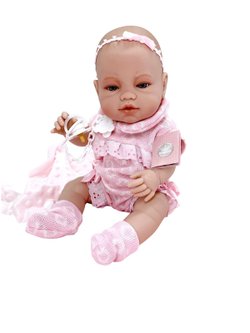 Кукла Berbesa 42см Recien Nacido с пледом (5116K)
