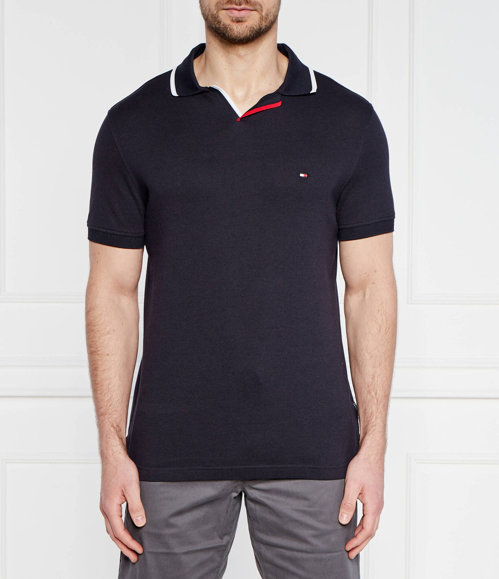 Поло TIPPED Tommy Hilfiger - темно-синий(MW0MW34772)