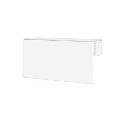 FASTA Стекло на полку БЕЛЫЙ