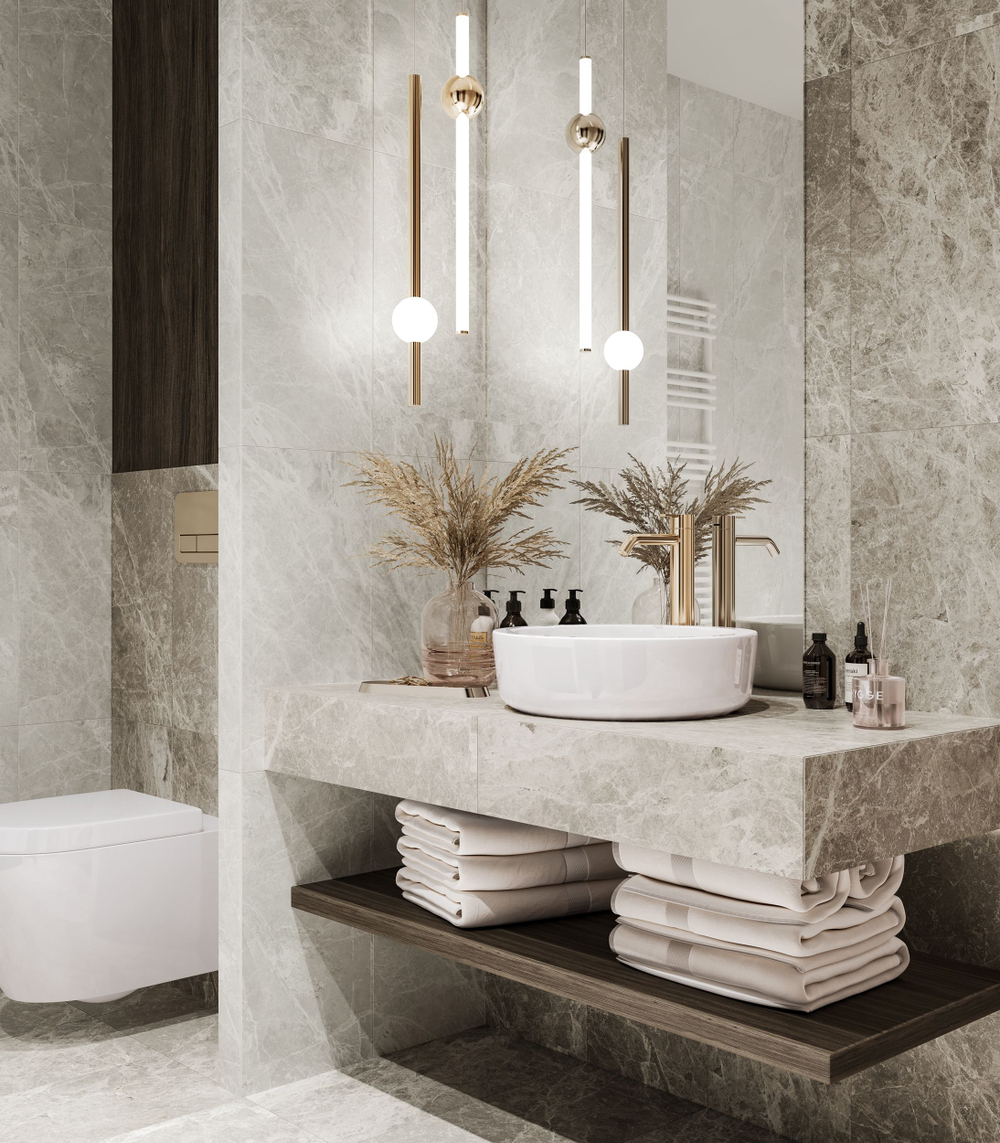 Керамогранит CULTO MAKALU 30x60 матовый лапатированный серый, упаковка 1,44м2