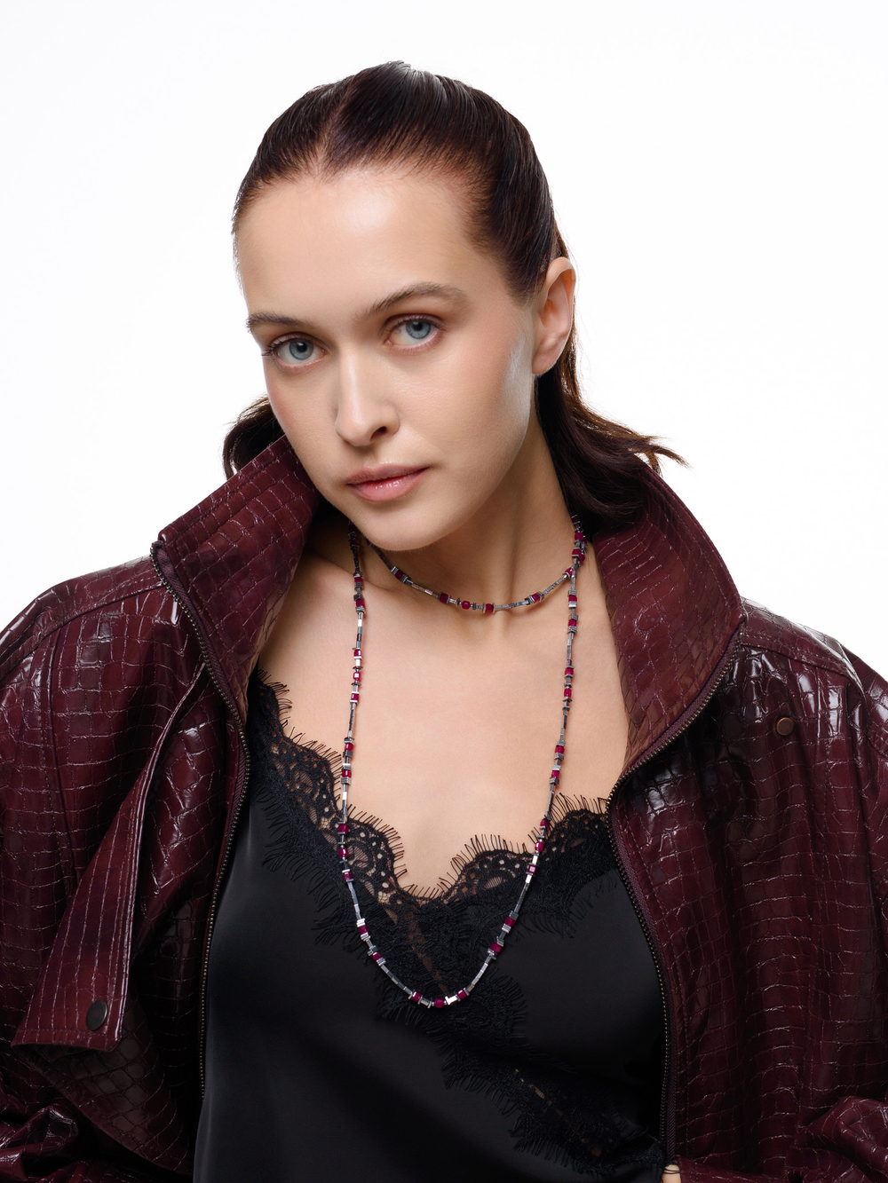 Сотуар "Red hematite" Silver