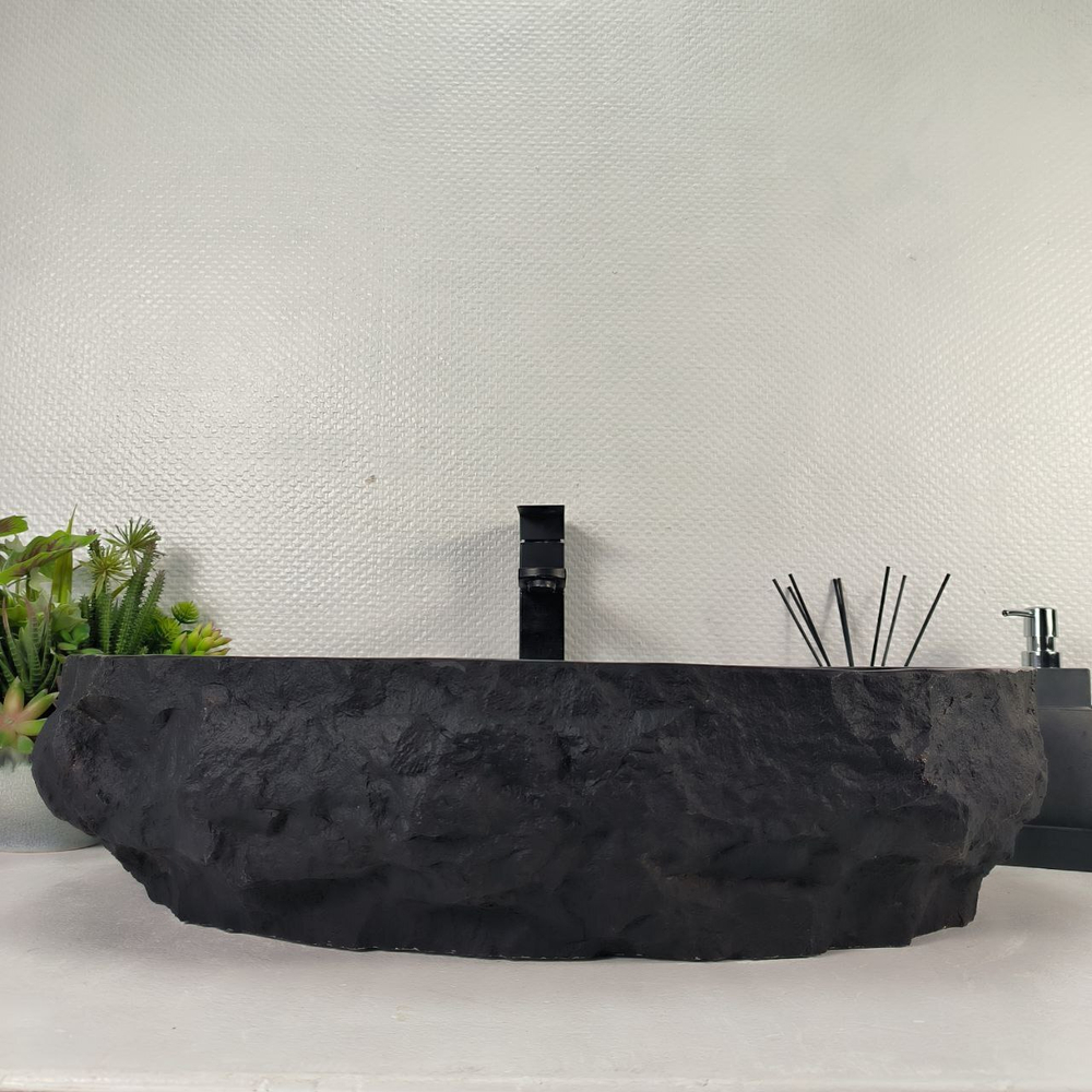 Раковина из андезита Erozy Black EA-65001 63*43*15 0039