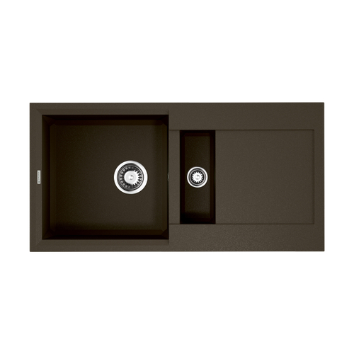 кухонная мойка Omoikiri Sakaime 86-2-DC Tetogranit/темный шоколад