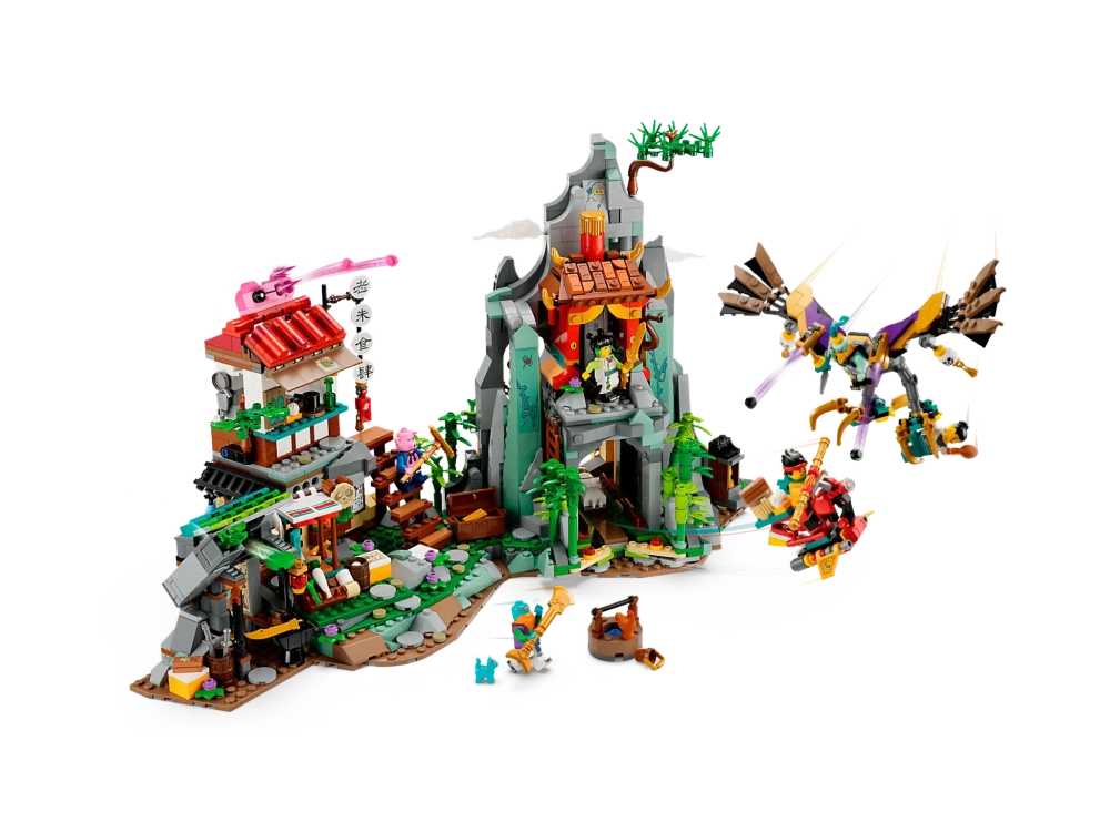 Конструктор LEGO Monkie Kid 80044 Укрытие команды Monkie Kid