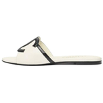 CHANEL Slide Slippers 1cm Women"s White