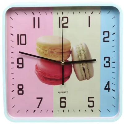 Часы настенные «Макаруны» 30*30см 3612