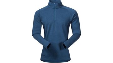 Фуфайка мужская с длинным рукавом и воротом на молнии Bergans Snoull Half Zip 8962