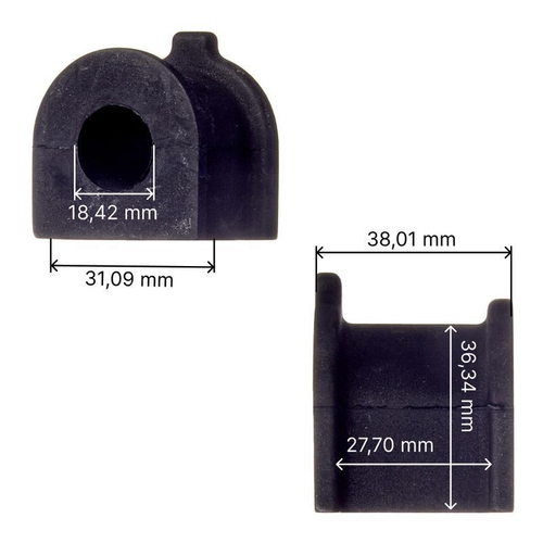 Втулка стабилизатора заднего Avantech ABH0271
