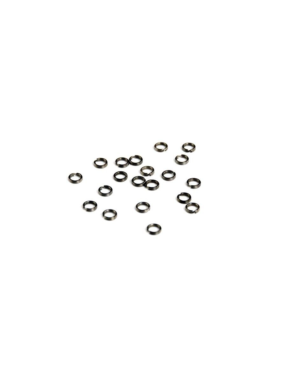 Заводные кольца для рыбалки Decoy Split Ring Light Class #0 (Black)(в упаковке 20 штук)