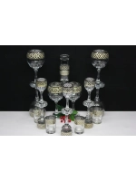 Подарочный набор 18 предметов с фужером