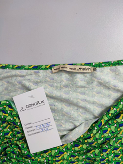 Блузка-туника Melvin с принтом 48 размер